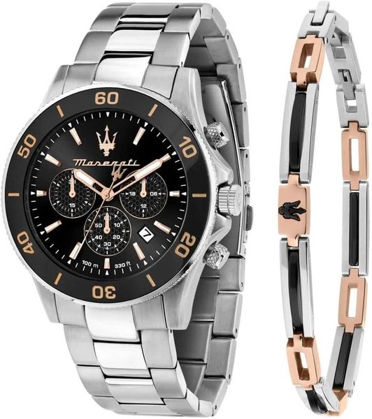 MASERATI Geschenkset R8873600001 Montre-Bracelet pour hommes MASERATI Geschenkset R8873600001 Montre-Bracelet pour hommes