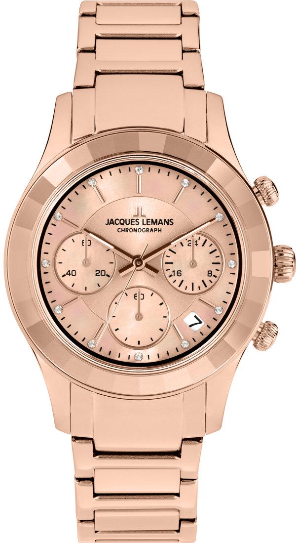 Jacques Lemans Venice 1-2151I Montre Bracelet pour femmes