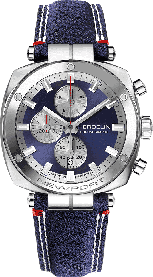 Michel Herbelin NEWPORT HÉRITAGE 35664AP25 Herrenchronograph