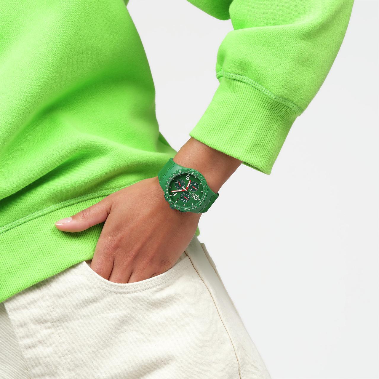 Swatch PRIMARILY GREEN SUSG407 Reloj unisex