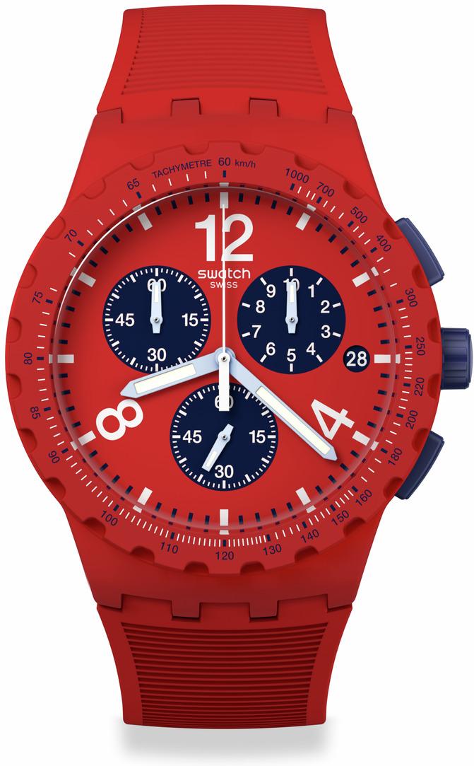 Swatch PRIMARILY RED SUSR407 Unisexuhr