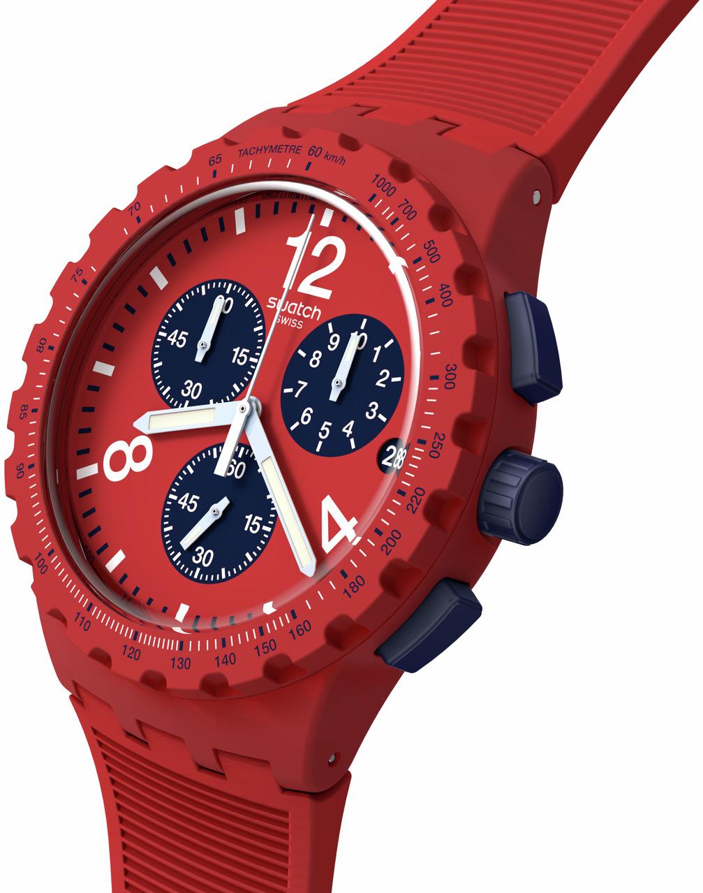 Swatch PRIMARILY RED SUSR407 Unisexuhr