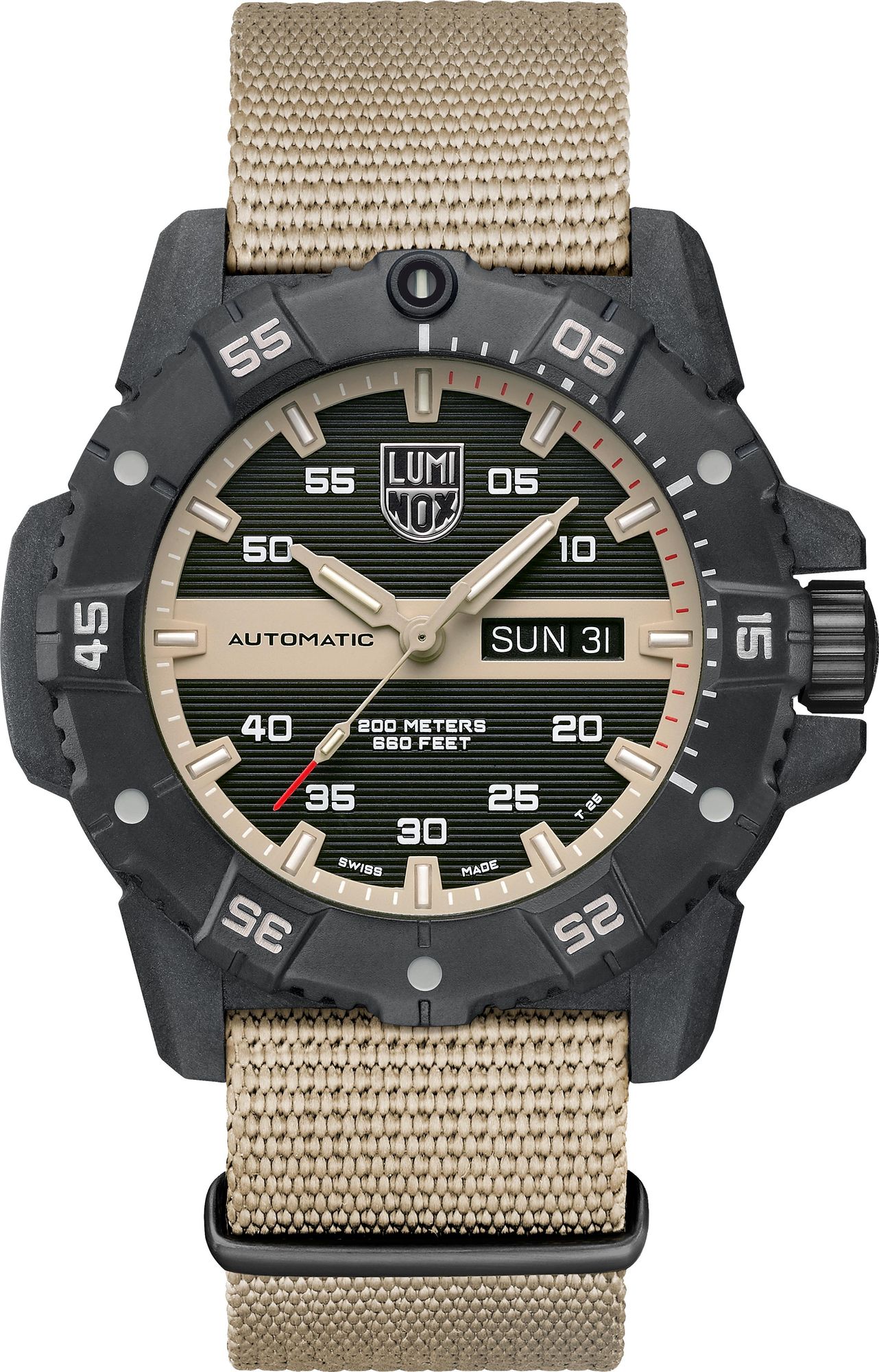 Luminox MASTER CARBON SEAL AUTOMATIC 3860 SERIES XS.3875.INHO.SET Montre Automatique pour hommes Édition Très Limitée