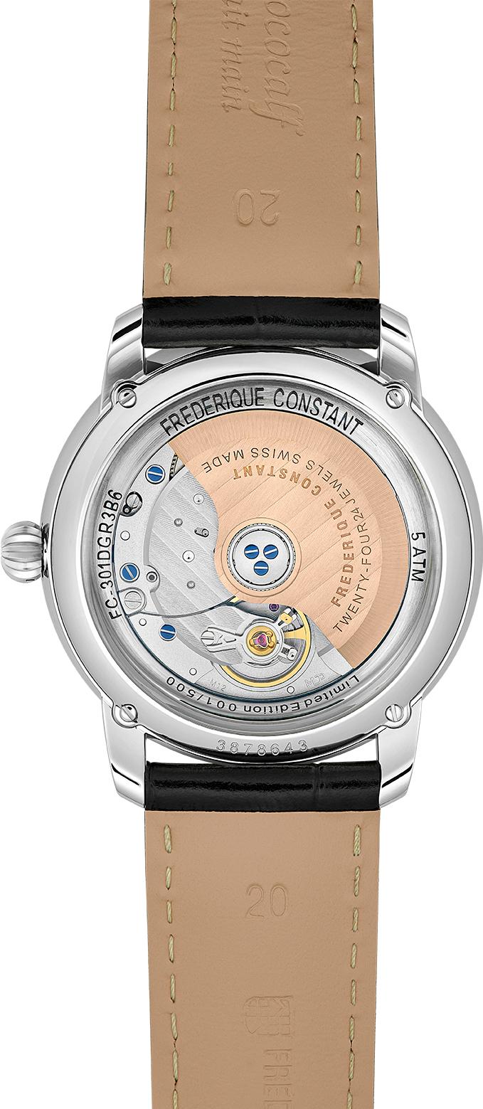 Frederique Constant Geneve PREMIERE FC-301DGR3B6 Reloj Automático para hombres Edición Muy Limitada