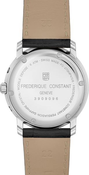 Frederique Constant Geneve INDEX BUSINESS TIMER FC-270SW4P26 Montre-Bracelet pour hommes Frederique Constant Geneve INDEX BUSINESS TIMER FC-270SW4P26 Montre-Bracelet pour hommes