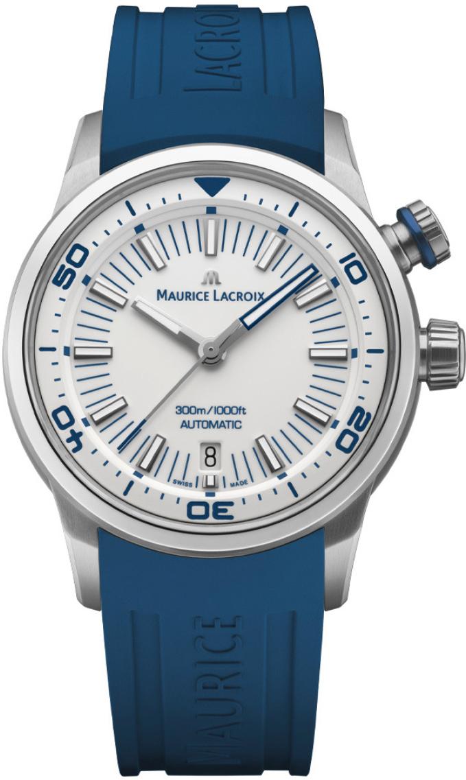 Maurice Lacroix Pontos S Diver PT6248-SS00L-130-4 Herren Automatikuhr Mit Wechselband