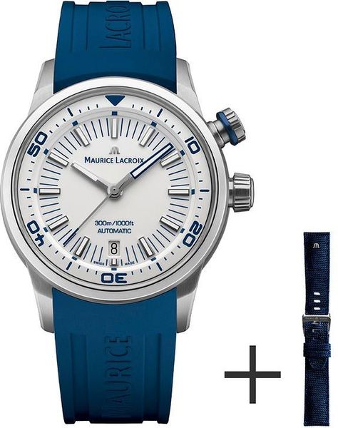 Maurice Lacroix Pontos S Diver PT6248-SS00L-130-4 Automatisch horloge voor heren Duikhorloge