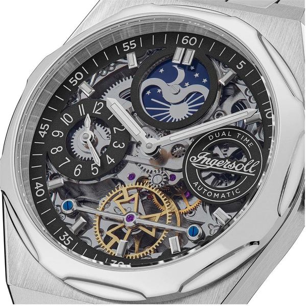 Ingersoll The Broadway I12901 Herren Automatikuhr Mondphase