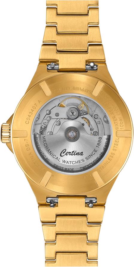 Certina DS-7 C0434073336100 Herren Automatikuhr 80h Gangreserve