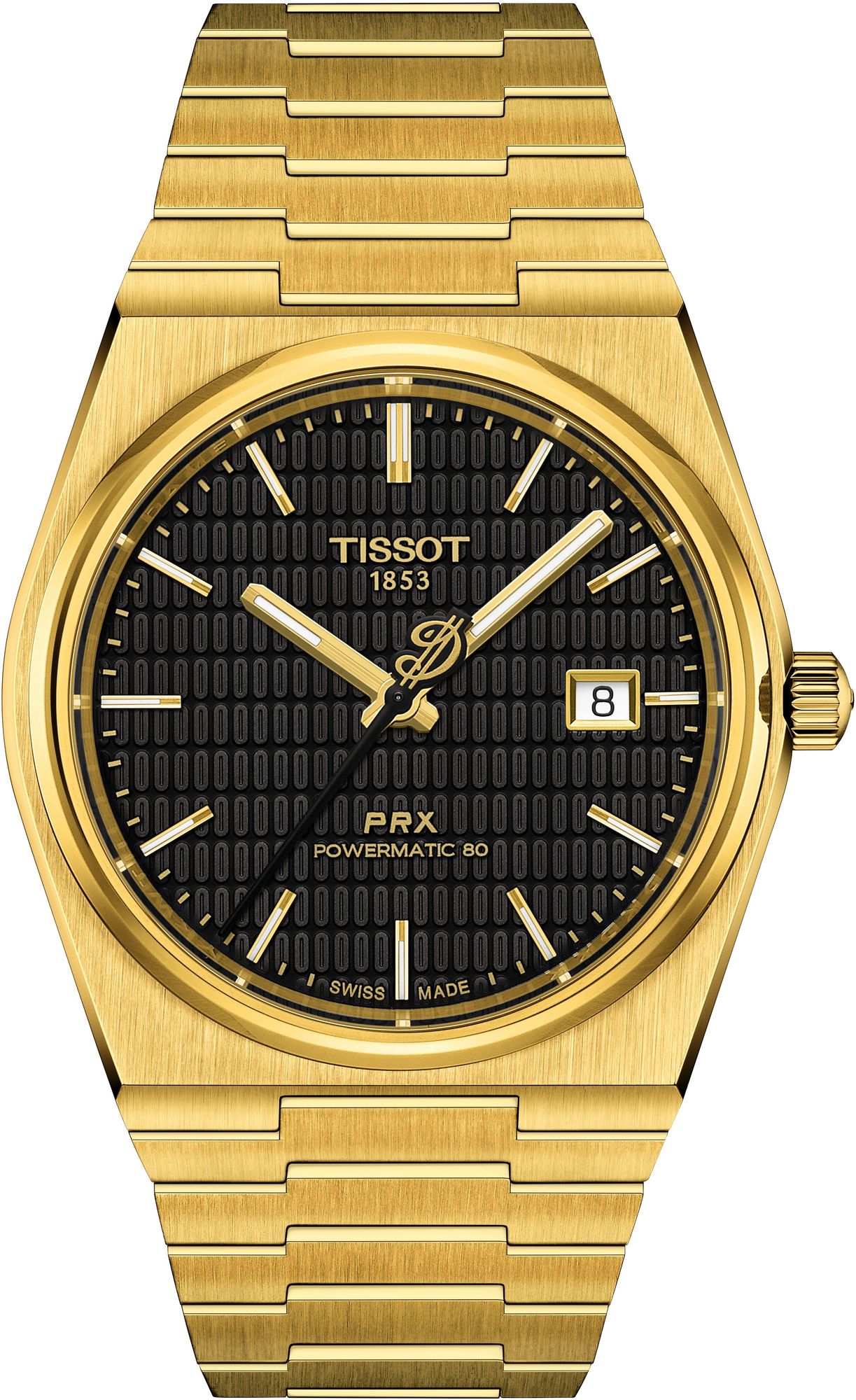 Tissot PRX DAMIAN LILLARD SPECIAL EDITION T137.407.33.051.00 Reloj de Pulsera para hombres Retro