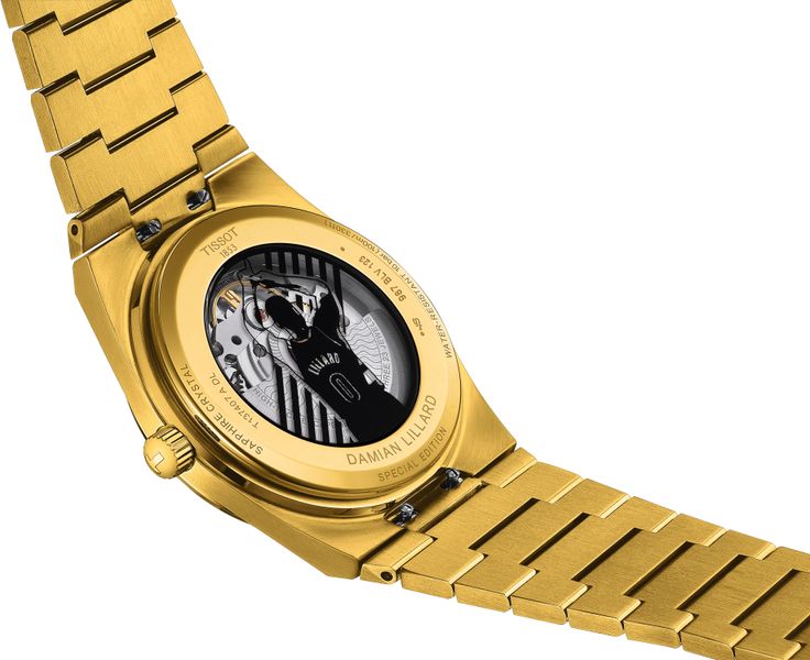 Tissot PRX DAMIAN LILLARD SPECIAL EDITION T137.407.33.051.00 Reloj de Pulsera para hombres Retro Tissot PRX DAMIAN LILLARD SPECIAL EDITION T137.407.33.051.00 Reloj de Pulsera para hombres Retro