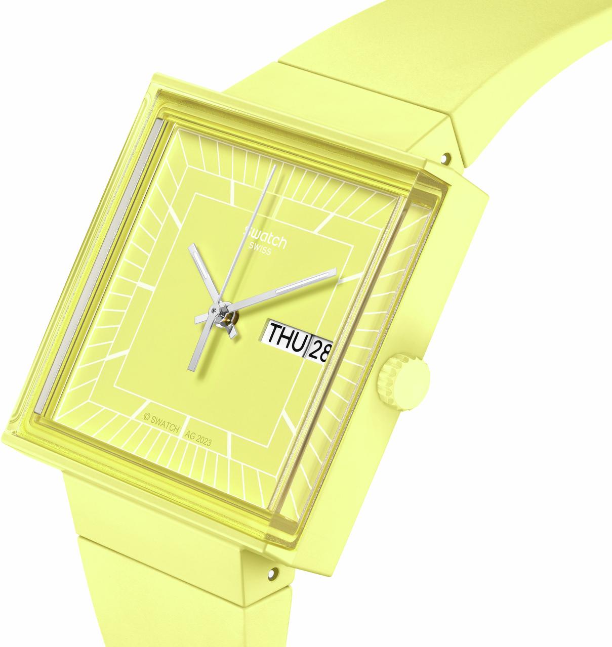 Swatch WHAT IF…LEMON SO34J700 Armbanduhr