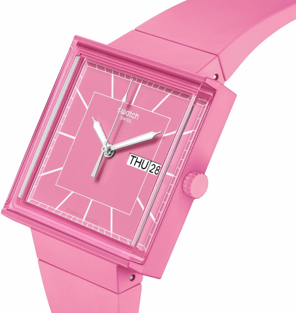 Swatch WHAT IF…ROSE SO34P700 Armbanduhr