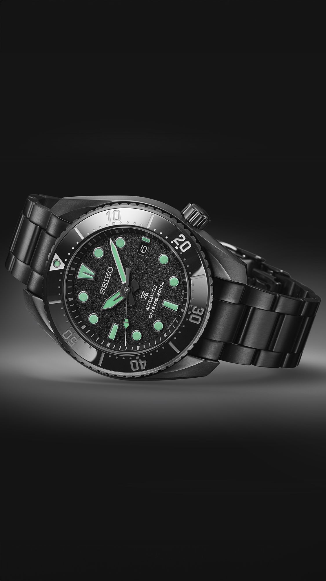 Seiko Prospex SEA Automatic Diver's Black Series Limited Edition SPB433J1 Herren Automatikuhr Streng Limitierte Auflage