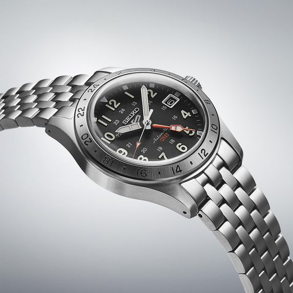 Seiko 5 GMT SSK023K1 Herren Automatikuhr 2. Zeitzone