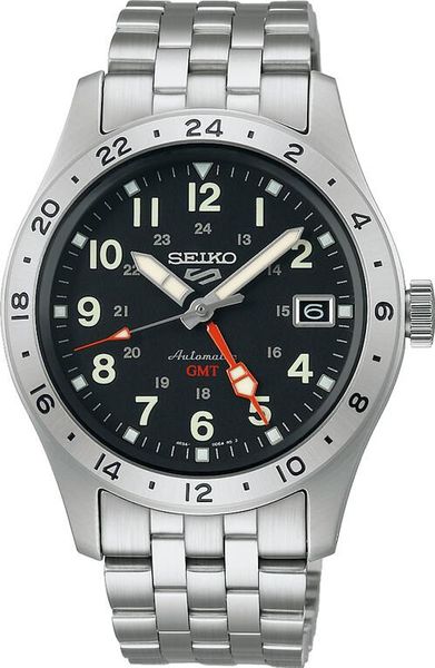 Seiko 5 GMT SSK023K1 Herren Automatikuhr 2. Zeitzone