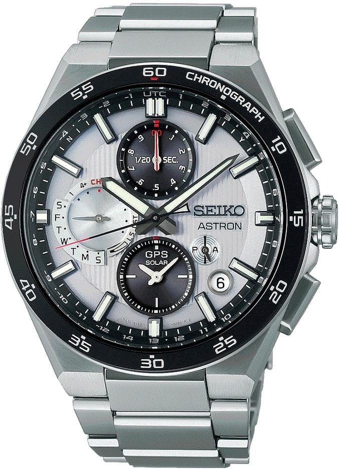 Seiko Astron GPS Solar Dual Time SSH153J1 Herenchronograaf