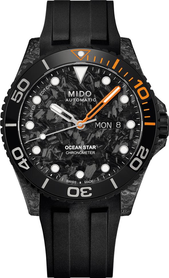 Mido Ocean Star Carbon Limited Edition M042.431.77.081.00 Montre Automatique pour hommes Édition Très Limitée