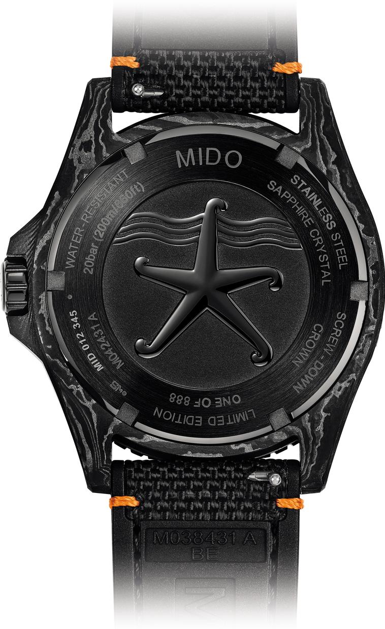 Mido Ocean Star Carbon Limited Edition M042.431.77.081.00 Montre Automatique pour hommes Édition Très Limitée