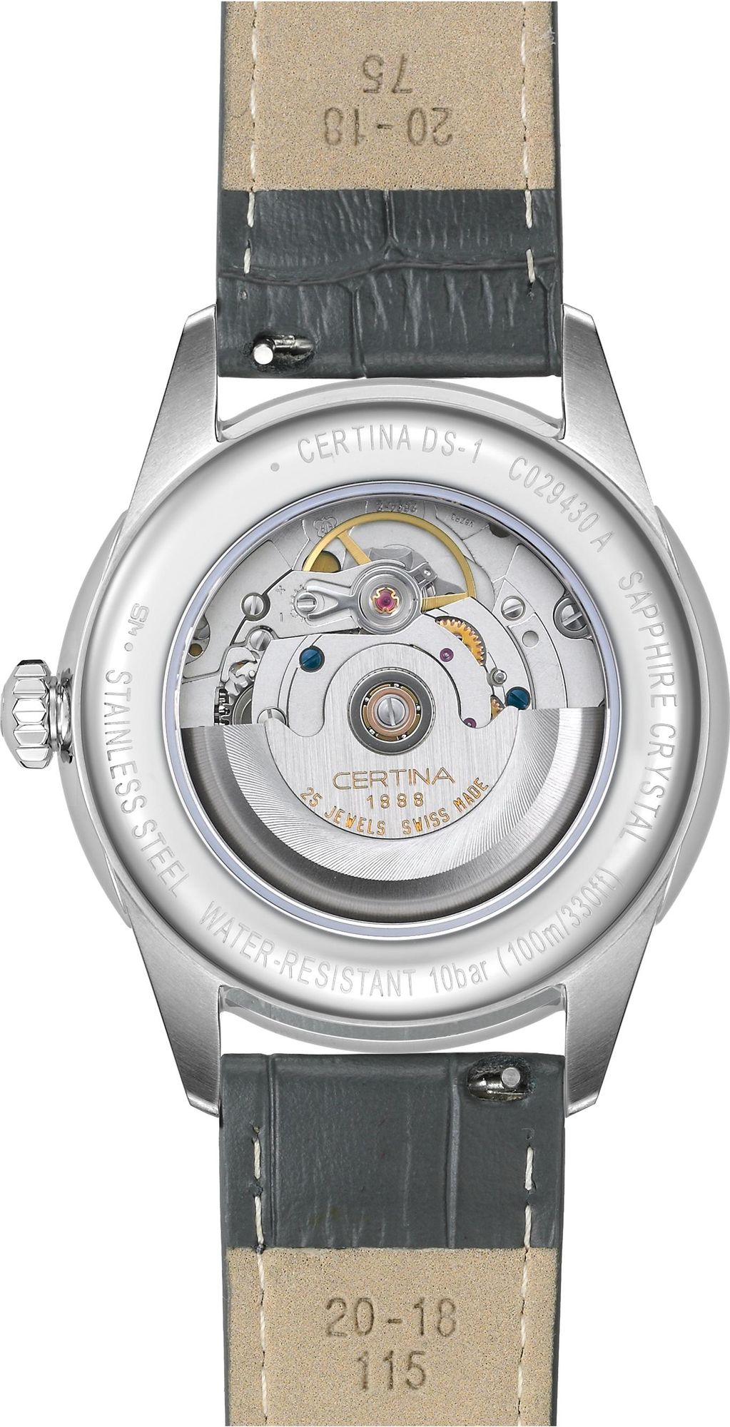 Certina DS-1 Day-Date C029.430.16.011.01 Automatisch horloge voor heren