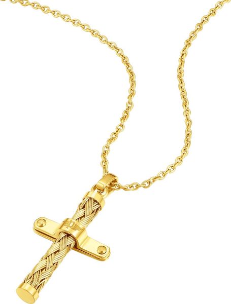 Police Jewelry CROSSED PEAGN0032401 Herrenhalskette Police Jewelry CROSSED PEAGN0032401 Herrenhalskette