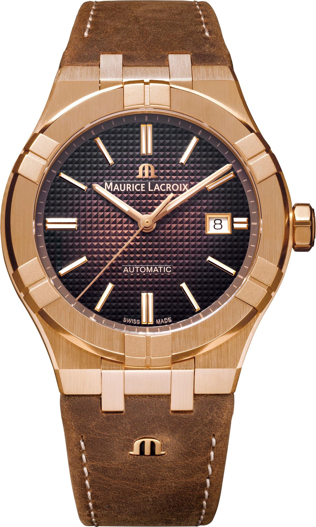 Maurice Lacroix AIKON AUTOMATIC BRONZE Limited Edition (X/888) AI6008-BRZ01-730-3 Reloj Automático para hombres