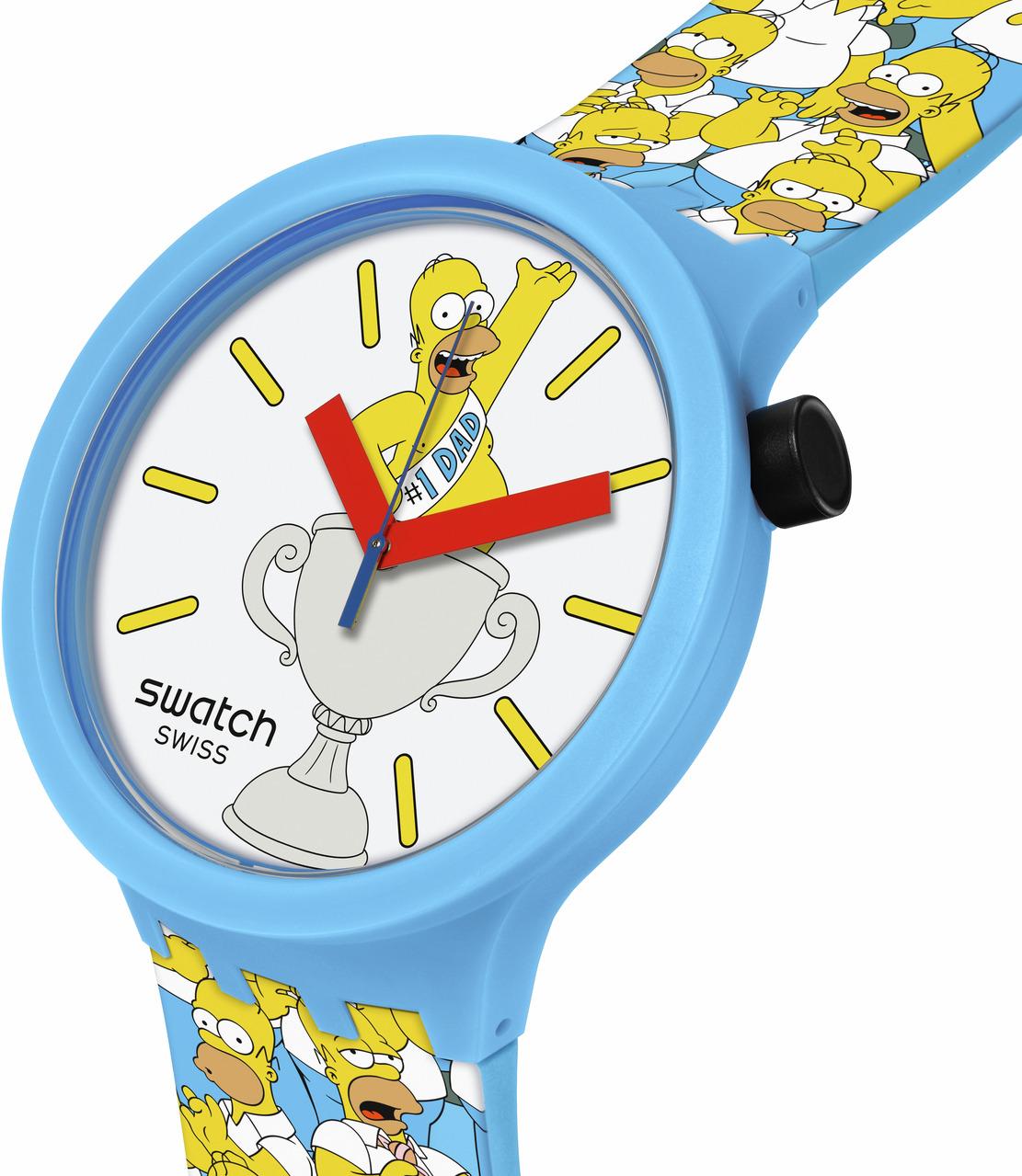 Swatch BEST. DAD. EVER SB05Z100 Unisexuhr