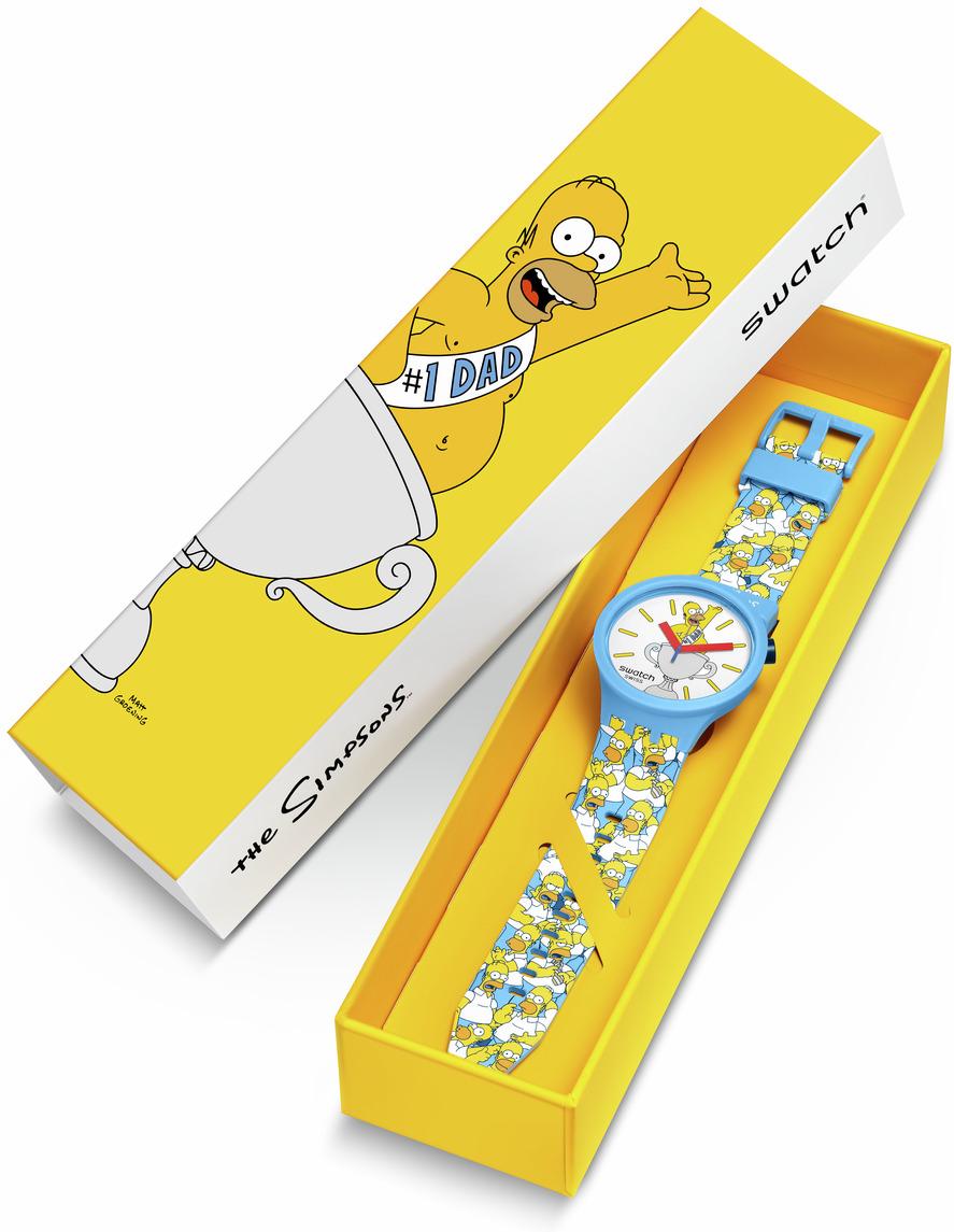 Swatch BEST. DAD. EVER SB05Z100 Unisex horloge