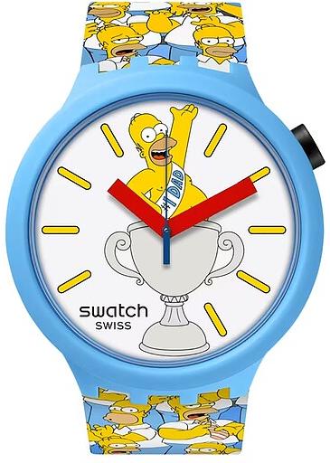 Swatch BEST. DAD. EVER SB05Z100 Unisexuhr