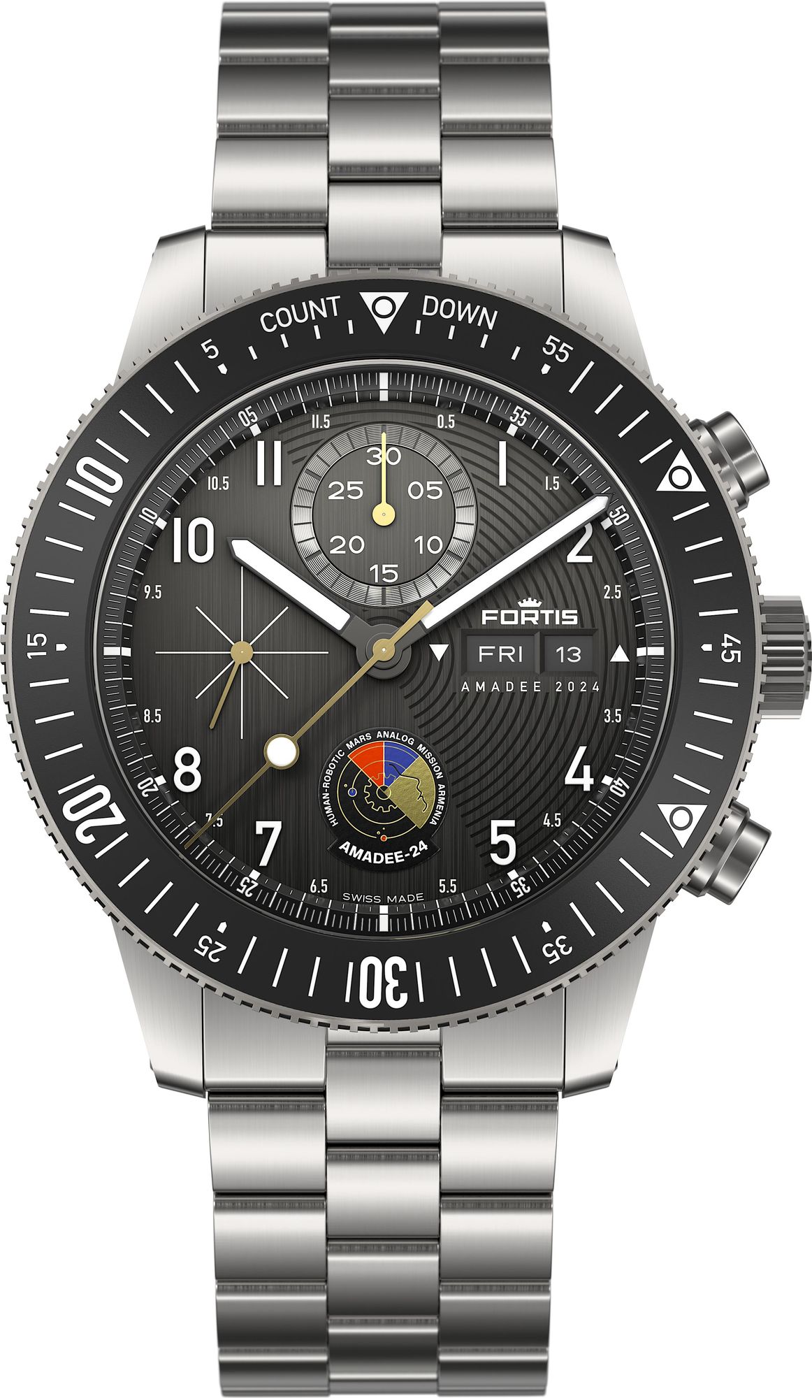 Fortis NOVONAUT Amadee-24 (x/100) F2040016 Mens Chronograph