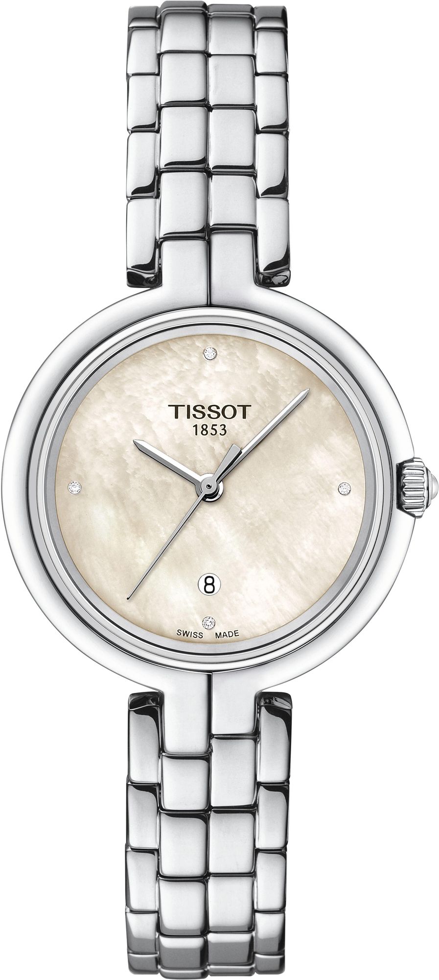 Tissot Flamingo T094.210.11.116.02 Dames armbandhorloge