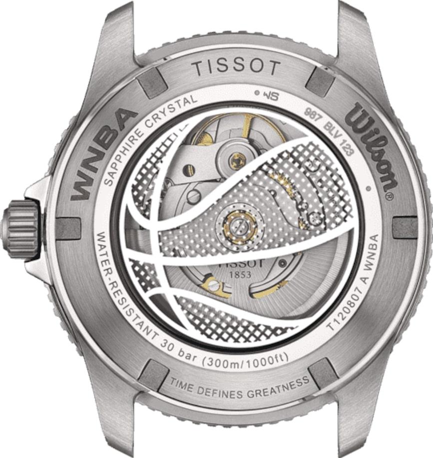 Tissot SEASTAR 1000 WNBA WILSON POWERMATIC 80 T120.807.17.051.00 Herren Automatikuhr Mit Wechselband