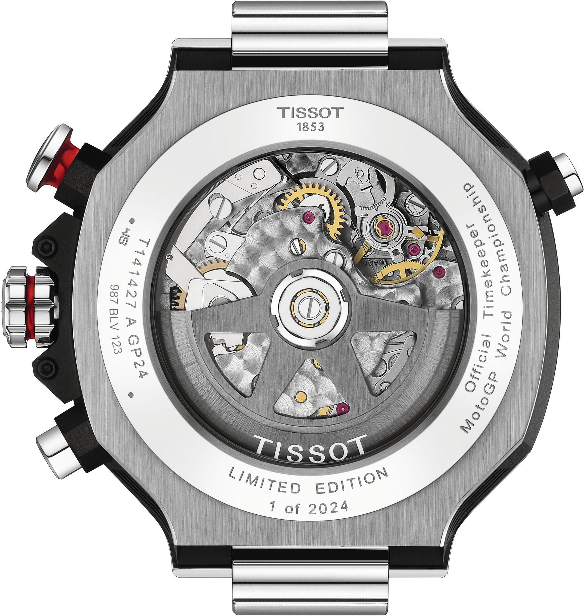 Tissot T-RACE MOTOGP™ AUTOMATIC CHRONOGRAPH 2024 LIMITED EDITION T141.427.27.041.00 Herrenchronograph