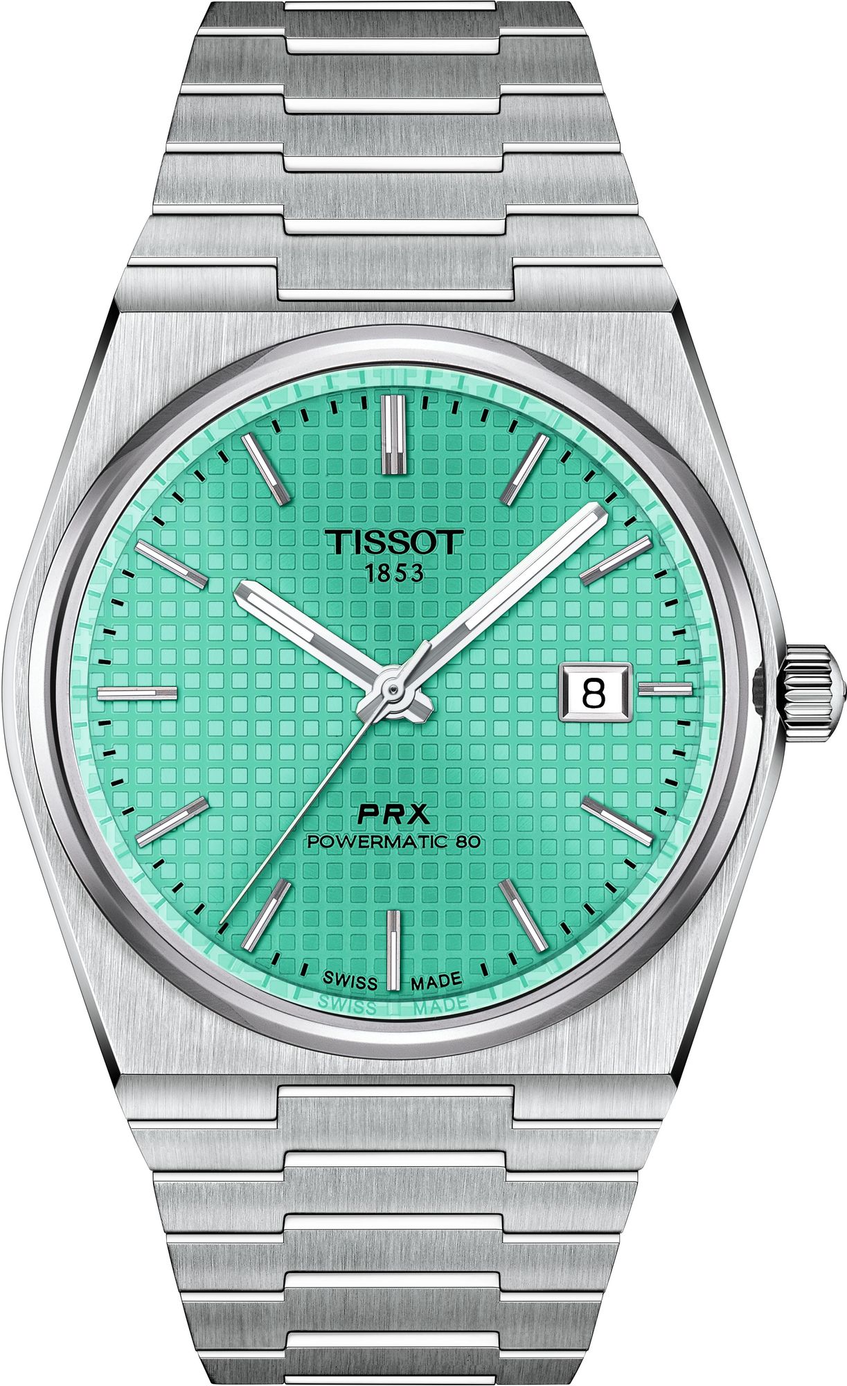 Tissot PRX Powermatic 80 T137.407.11.091.01 Montre-Bracelet pour hommes Rétro