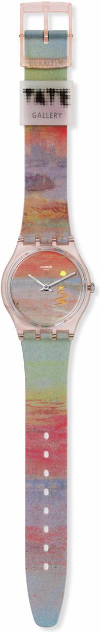 Swatch TURNER'S SCARLET SUNSET         SO28Z700 Unisex horloge