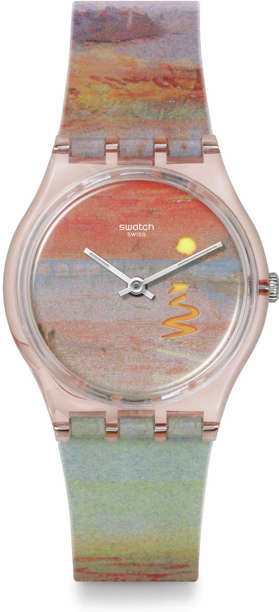 Swatch TURNER'S SCARLET SUNSET         SO28Z700 Unisex horloge