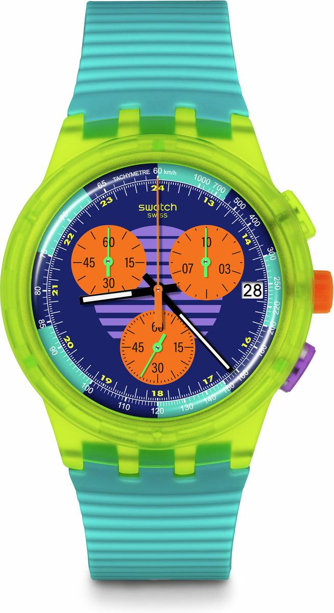 Swatch NEON WAVE SUSJ404 Unisexuhr