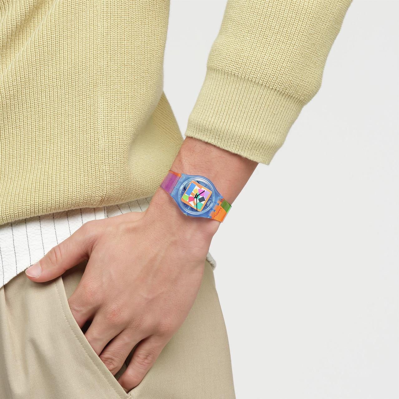 Swatch MATISSE'S SNAIL SO28Z127 Orologio unisex