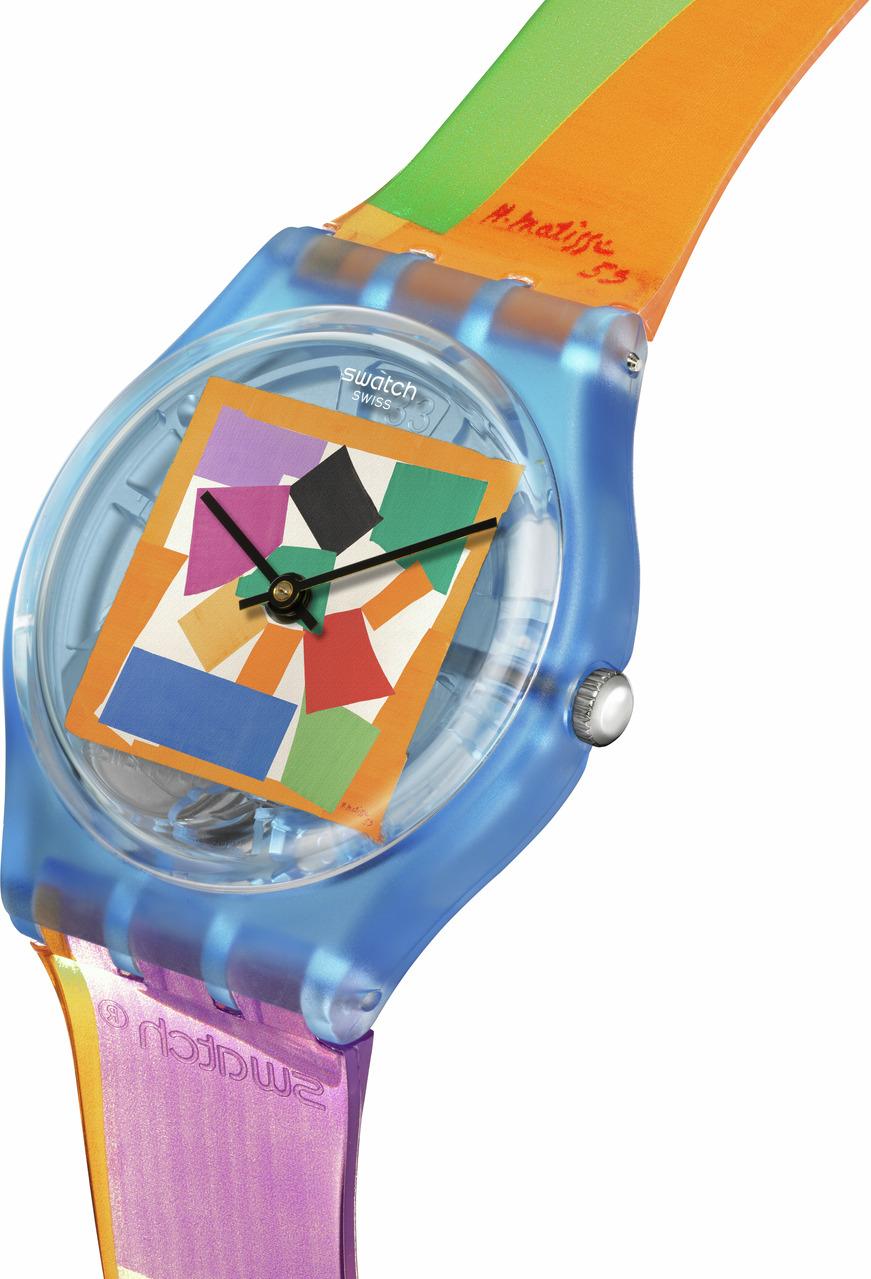 Swatch MATISSE'S SNAIL SO28Z127 Unisex horloge