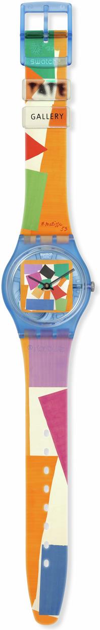 Swatch MATISSE'S SNAIL SO28Z127 Unisex horloge