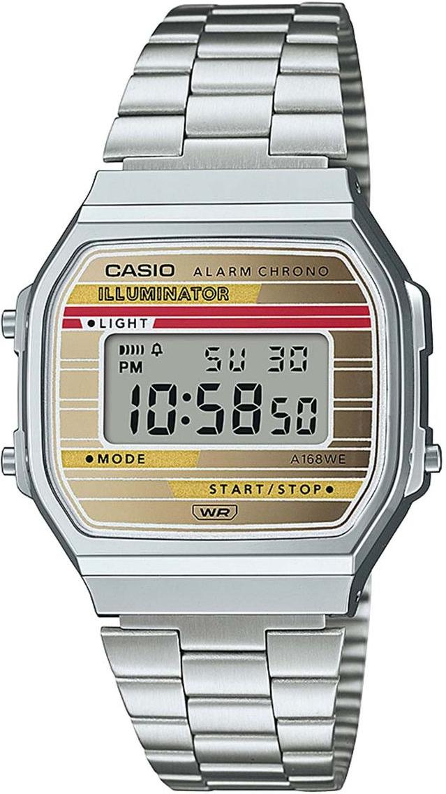 Casio VINTAGE ICONIC A168WEHA-9AEF Unisex Digitaluhr Mit Alarm