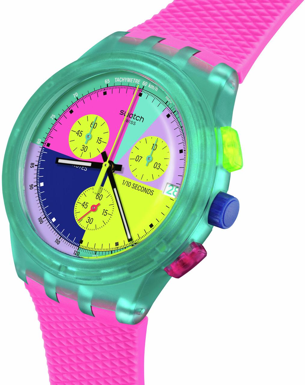 Swatch NEON FLASH ARROW SUSG408 Reloj unisex