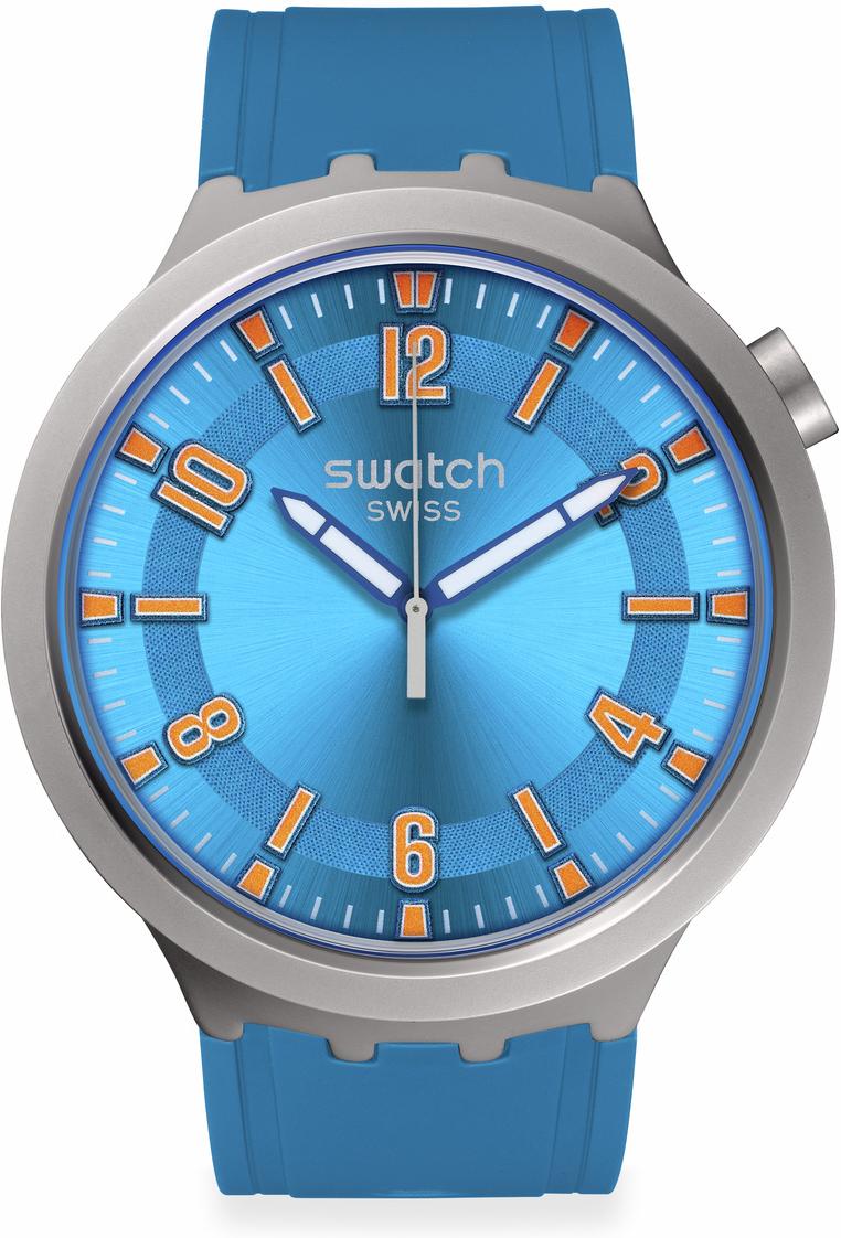 Swatch BLUE IN THE WORKS SB07S115 Unisex