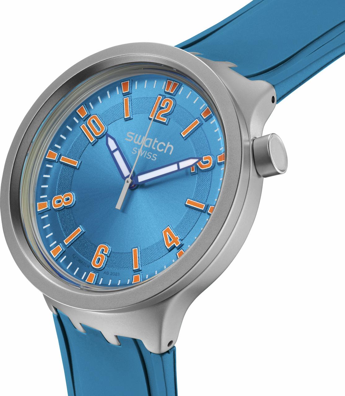 Swatch BLUE IN THE WORKS SB07S115 Unisex