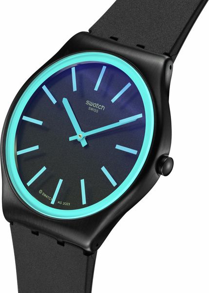 Swatch OBSIDIAN SHIMMER SS07B111 Unisex Swatch OBSIDIAN SHIMMER SS07B111 Unisex