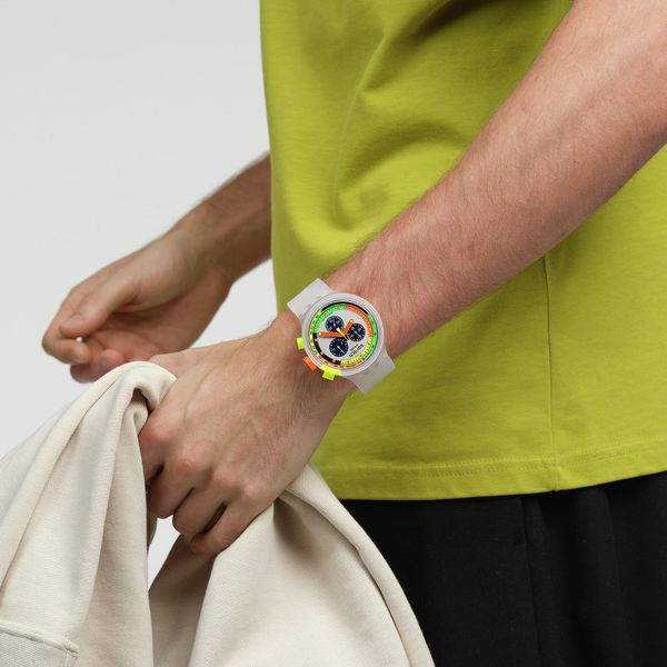 Swatch NEON JELLY SB02K100 Unisexuhr Swatch NEON JELLY SB02K100 Unisexuhr