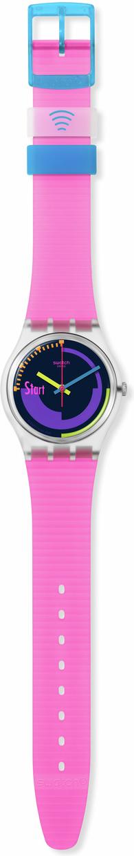 Swatch NEON PINK PODIUM PAY! SO28K112-5300 Unisexuhr