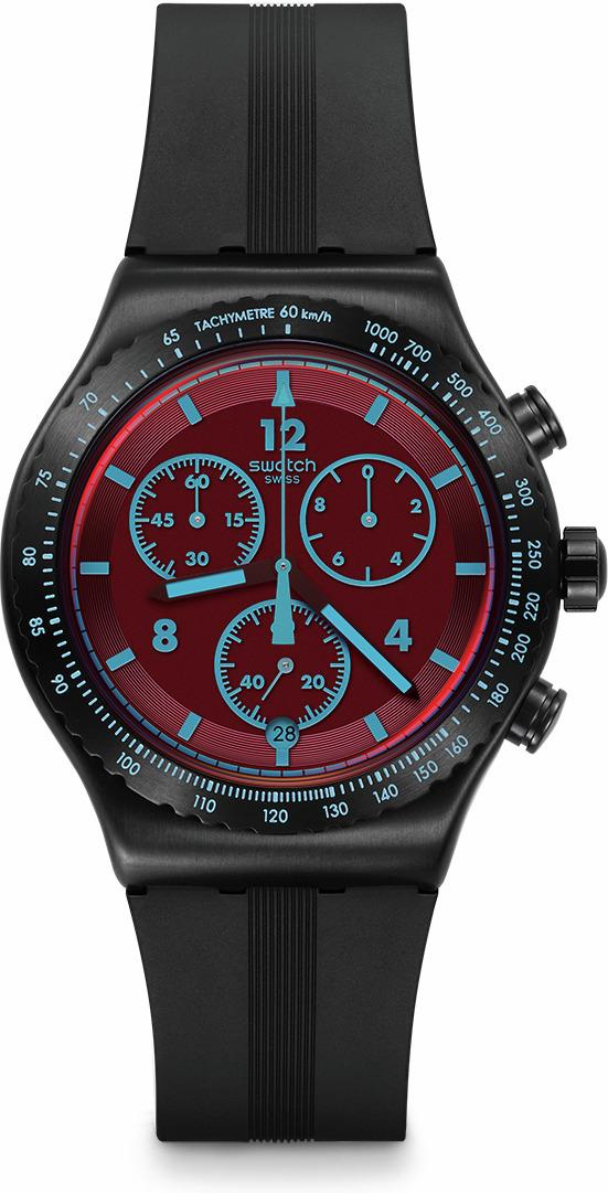 Swatch CRIMSON MYSTIQUE YVB417 Herrenchronograph