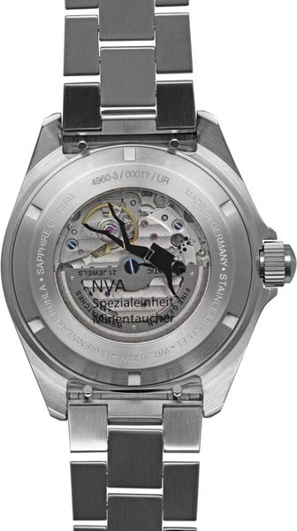 Uhrenwerke Ruhla NVA Kommando Minentaucher 4960M3_set Heren armbandhorloge Duikhorloge Uhrenwerke Ruhla NVA Kommando Minentaucher 4960M3_set Heren armbandhorloge Duikhorloge