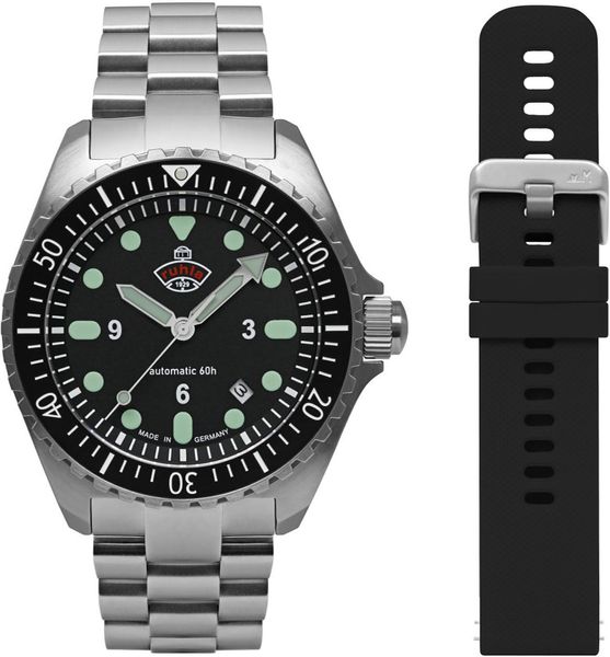 Uhrenwerke Ruhla NVA Kommando Minentaucher 4960M5_set Reloj de Pulsera para hombres Reloj de Buceo Uhrenwerke Ruhla NVA Kommando Minentaucher 4960M5_set Reloj de Pulsera para hombres Reloj de Buceo